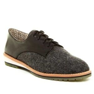 Matt Bernson Thames Oxfords, Black/Mid Grey, 9